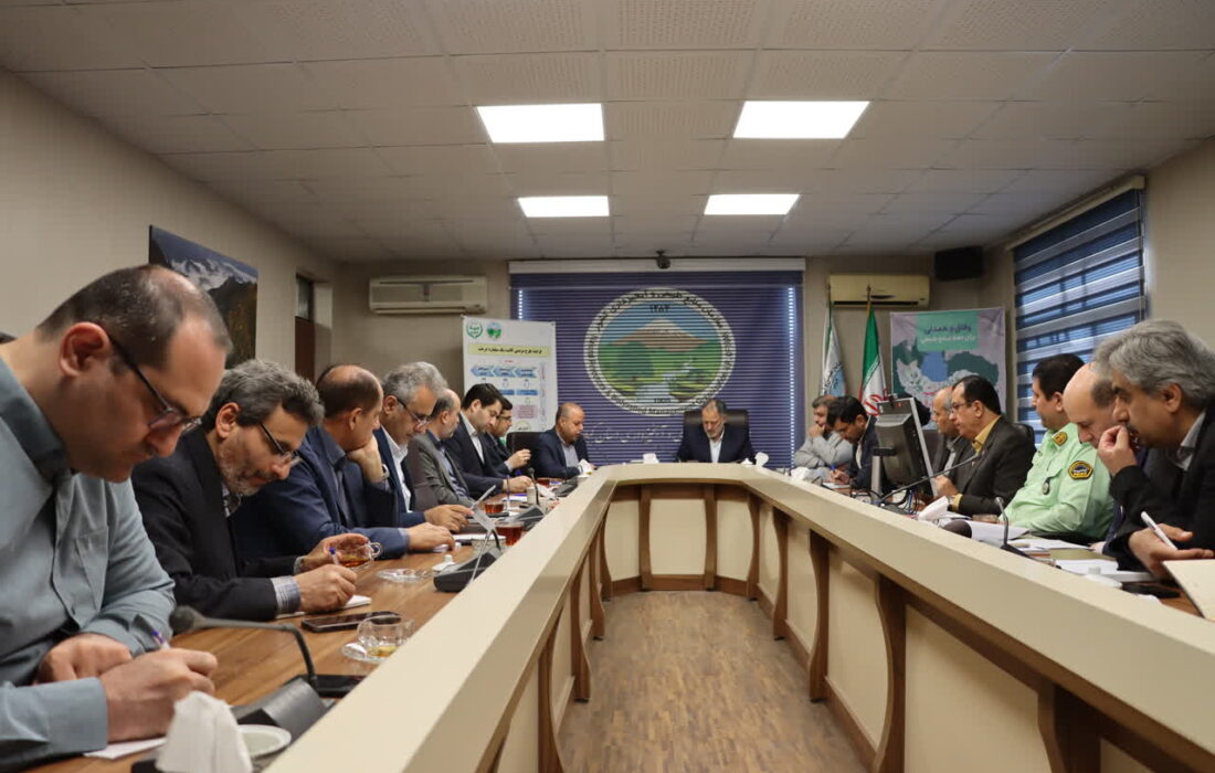 بازدید سرزده بازرس کل استان از اداره کل منابع طبیعی استان گیلان