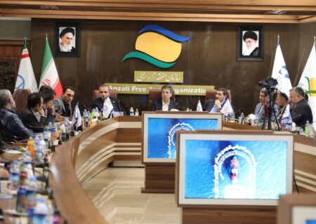 نشست اعضای انجمن بنادر خصوصی ایران در بندر کاسپین
