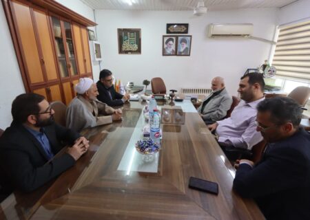 بازدید مهندس دائمی از آسایشگاه سالمندان و معلولین گیلان