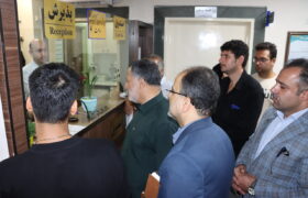 بازدید سرزده بازرس کل گیلان از بیمارستان های پورسینا و ولایت رشت