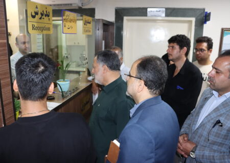 بازدید سرزده بازرس کل گیلان از بیمارستان های پورسینا و ولایت رشت