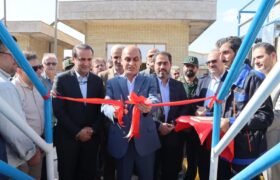 تصفیه‌خانه فاضلاب شهرک صنعتی لوشان افتتاح شد