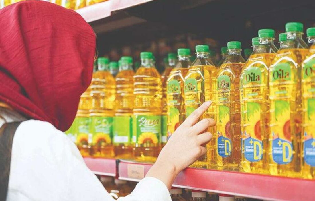 فراوانی روغن خوراکی طی روزهای آتی