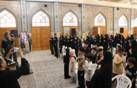 میهمانان کوچک امام حسین (ع) گردهم‌آمدند/ شکوفایی ارزش‌های عاشورایی در قلب معنوی رشت