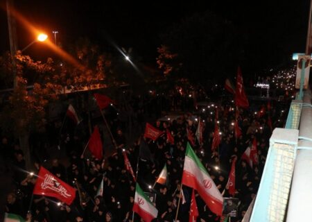 دسته عزاداری جاماندگان از پیاده‌راه تا گلزار شهدا؛ مدیران شهری و اعضای شورا در سوگ قائد شهید امت