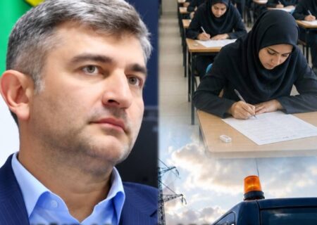 تامین برق پایدار حوزه‌های برگزاری کنکور در گیلان